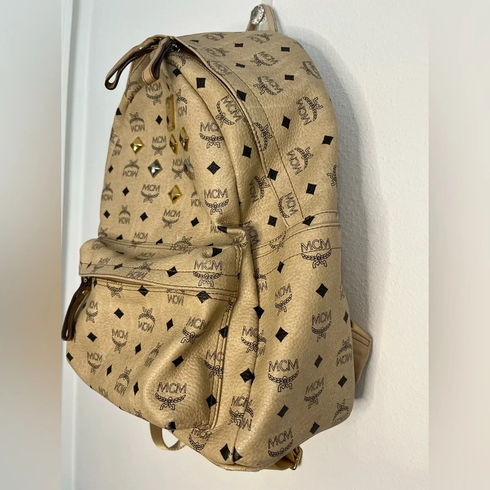 MCM STUDDED BACKPACK ๐ - Picture 5 of 13